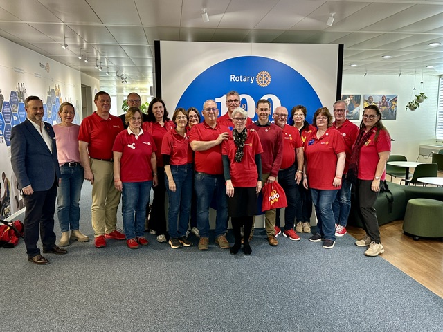 Impression eines rotarischen Polio-Events